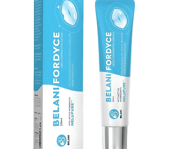 Belani Fordyce Spots Lip Cream, Hydrating Dark Lip Treatment, Fordyce Seeds 0.7 fl oz
