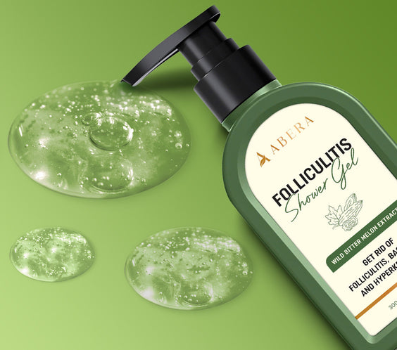 ABERA Folliculitis, BHA Shower Gel, High-Performance Folliculitis Body Wash, Wild Bitter Melon Extract