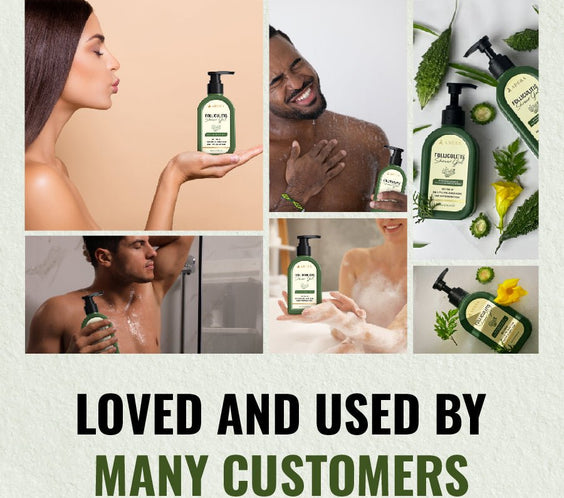ABERA Folliculitis, BHA Shower Gel, High-Performance Folliculitis Body Wash, Wild Bitter Melon Extract