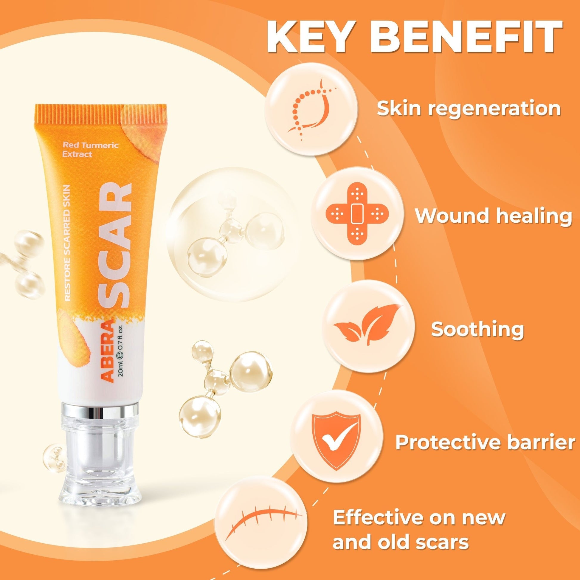 ABERA Red Turmeric Scar Removal Cream