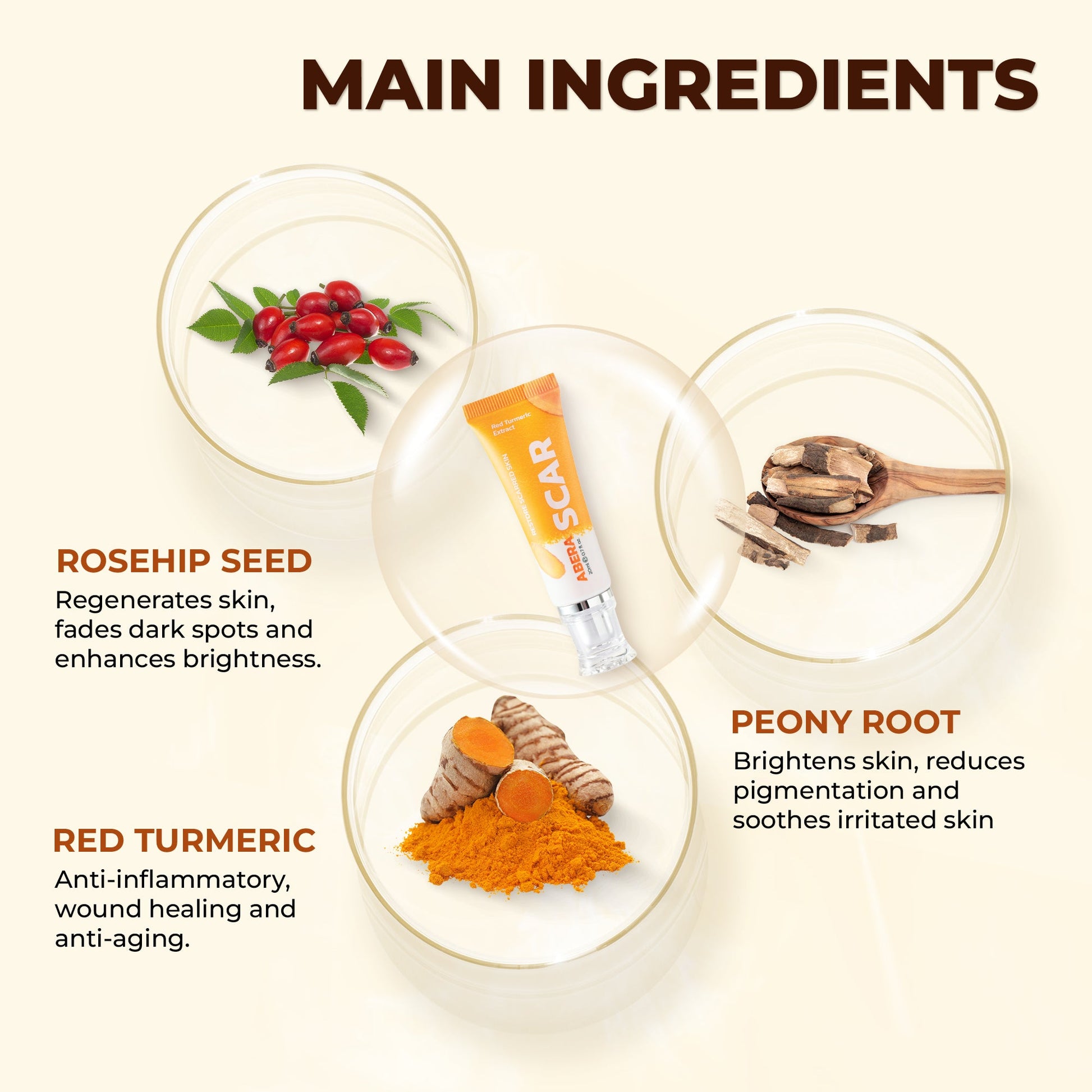 ABERA Red Turmeric Scar Removal Cream