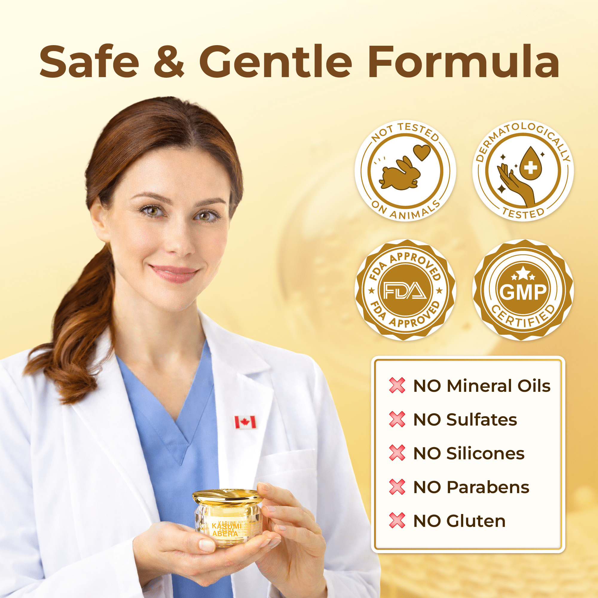 ABERA Kasumi Glowing Cream | Brightening Care for Uneven Skin - ABERA SHOP