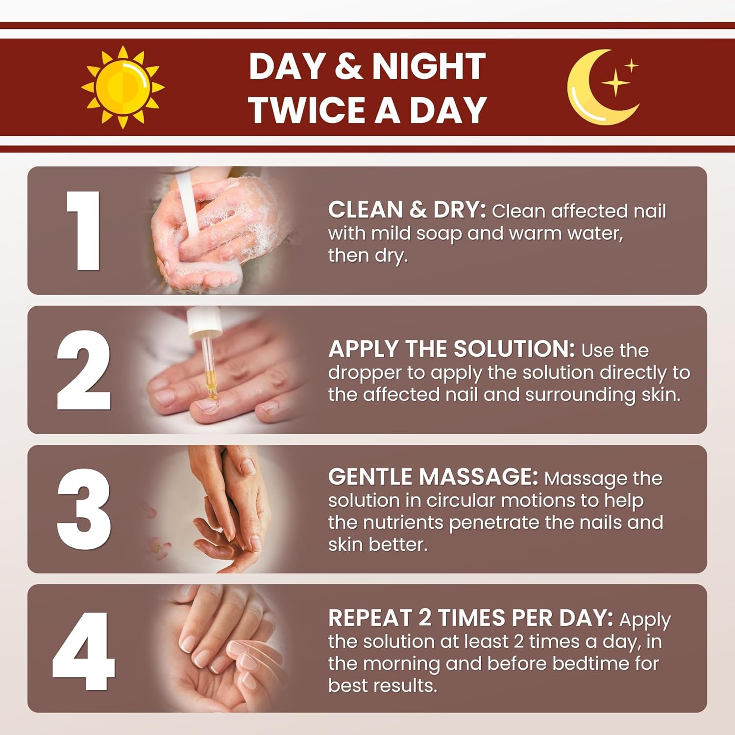 Abera Nail Fungus Serum - Hydrating & Conditioning Formula for Dry or Hardened Nails – Quick - Drying Daily Nail Support - ABERA SHOP